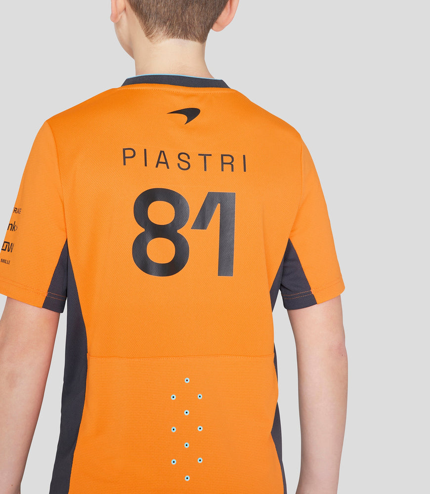 Junior Autumn Glory McLaren Set Up T-Shirt Oscar Piastri