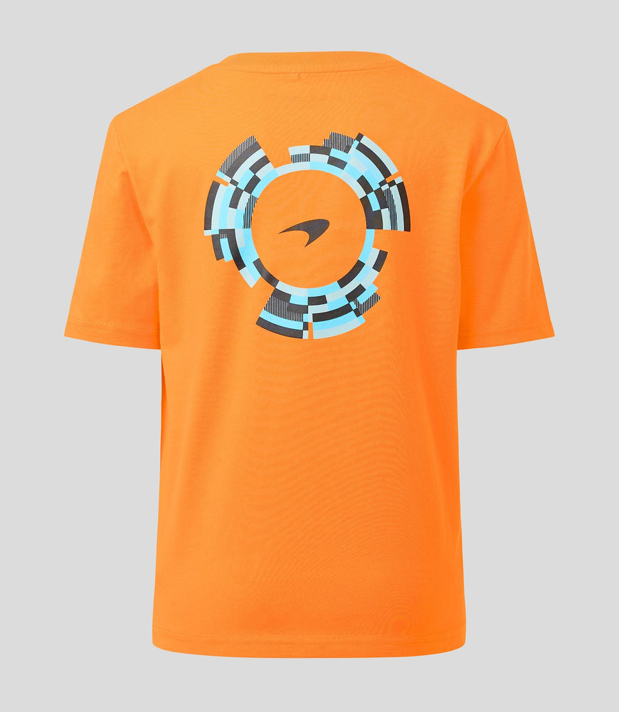 Junior McLaren Dynamic T-Shirt - Papaya