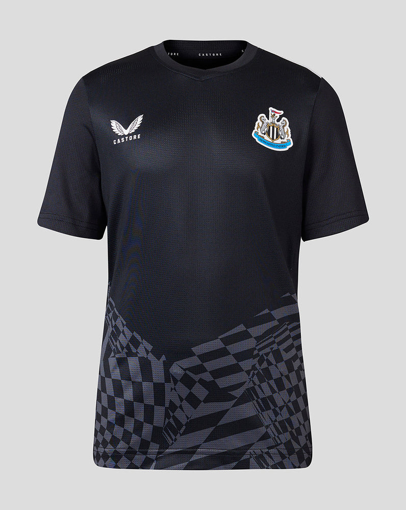 Newcastle United Junior 23/24 Home Matchday T-Shirt – Schwarz