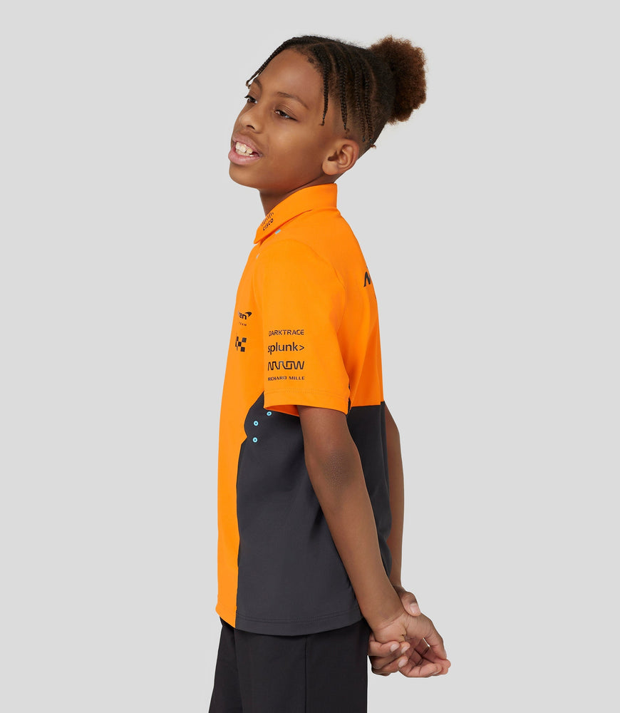 Junior McLaren Offizielles Teamwear-Poloshirt Formel 1