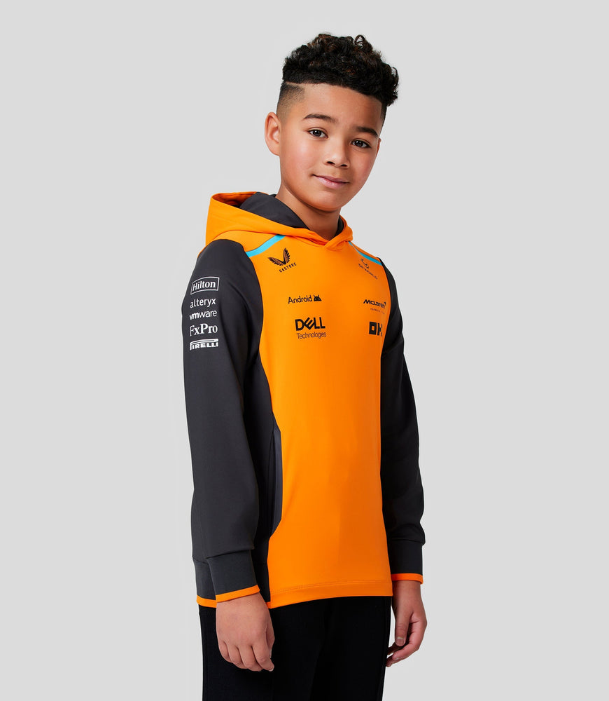 Junior McLaren Offizielles Teamwear Kapuzensweat Formel 1