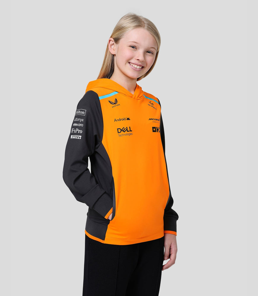 Junior McLaren Offizielles Teamwear Kapuzensweat Formel 1