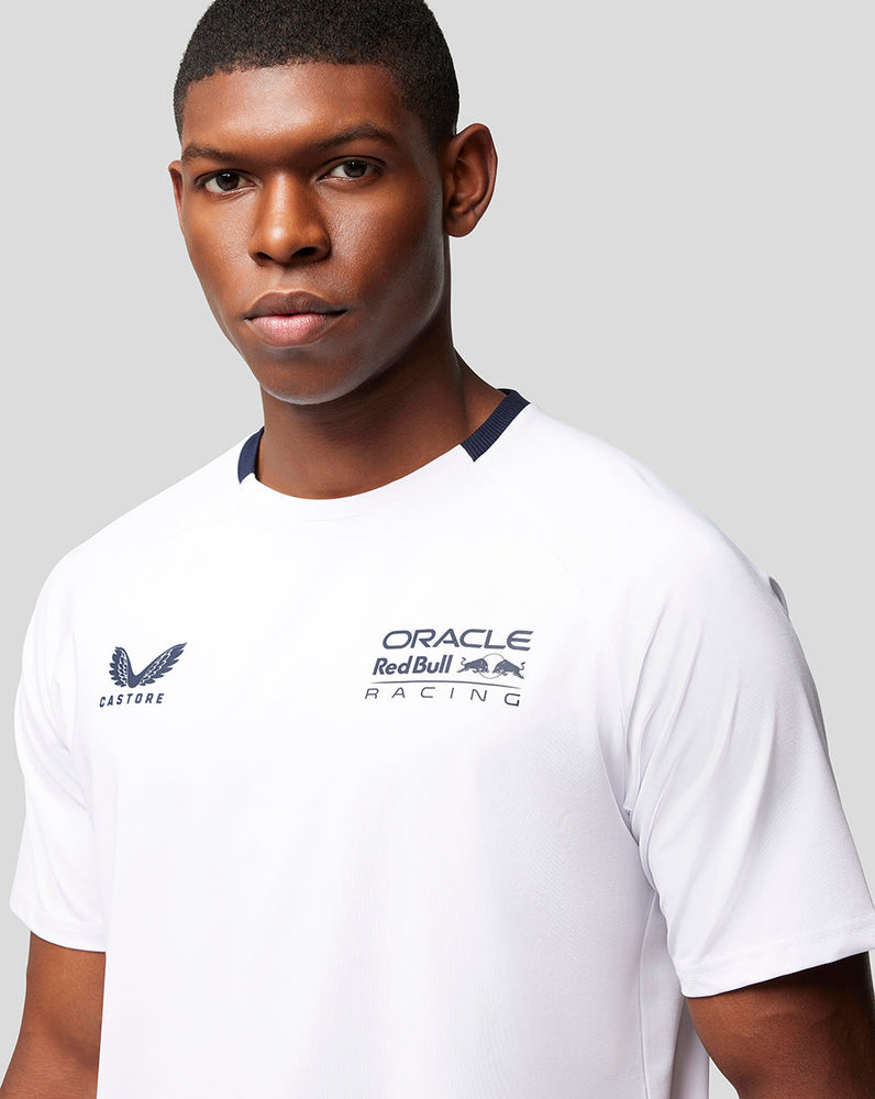 ORACLE RED BULL RACING HERREN LIFESTYLE T-SHIRT - WEISS
