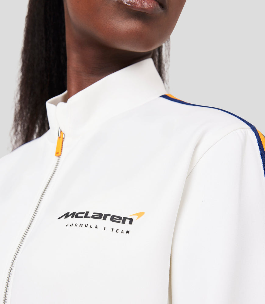 Weiße McLaren Gulf Trainingsjacke