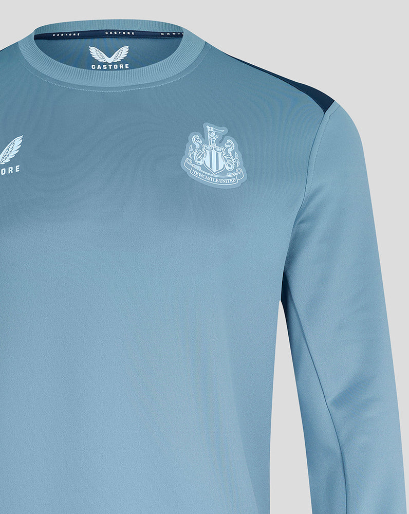 Newcastle United Herren-Trainings-Sweatshirt für Spieler 23/24 – Blau