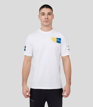 McLaren IndyCar Felix '6' T-Shirt für Herren – Weiß