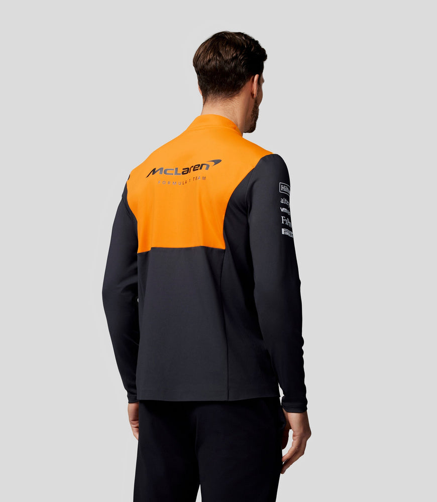 Offizielles McLaren Teamwear-Oberteil mit Viertelreißverschluss für Herren, Formel 1