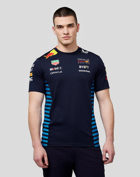 Oracle Red Bull Racing Herren Offizielles Teamline Set Up T-Shirt - Nachthimmel