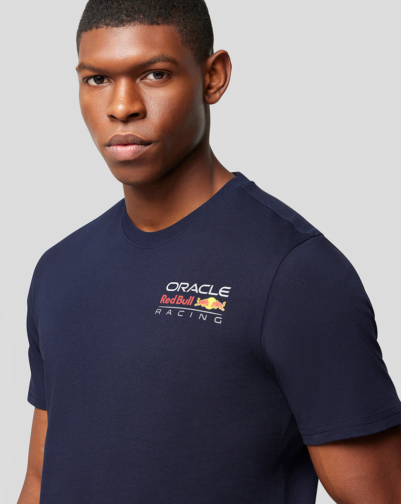 ORACLE RED BULL RACING UNISEX CORE T-SHIRT VOLLFARBIGES LOGO – NIGHT SKY