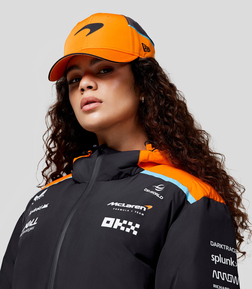 Unisex McLaren Offizielle Teamwear Longline Wattierte Jacke Formel 1